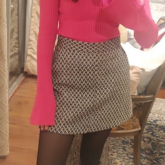HP🎉 F21 Wool Blend Skirt - Picture 1 of 4